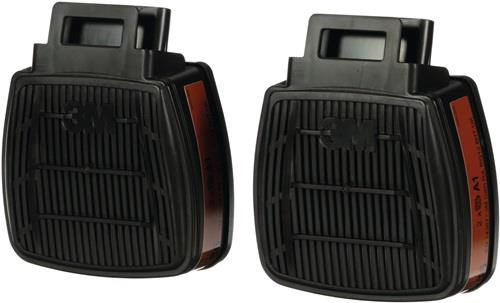 Gasfilter A1 EN14387 EN 14387 A1 f.Ser.Secure Click 2 Stück/Beutel 3M