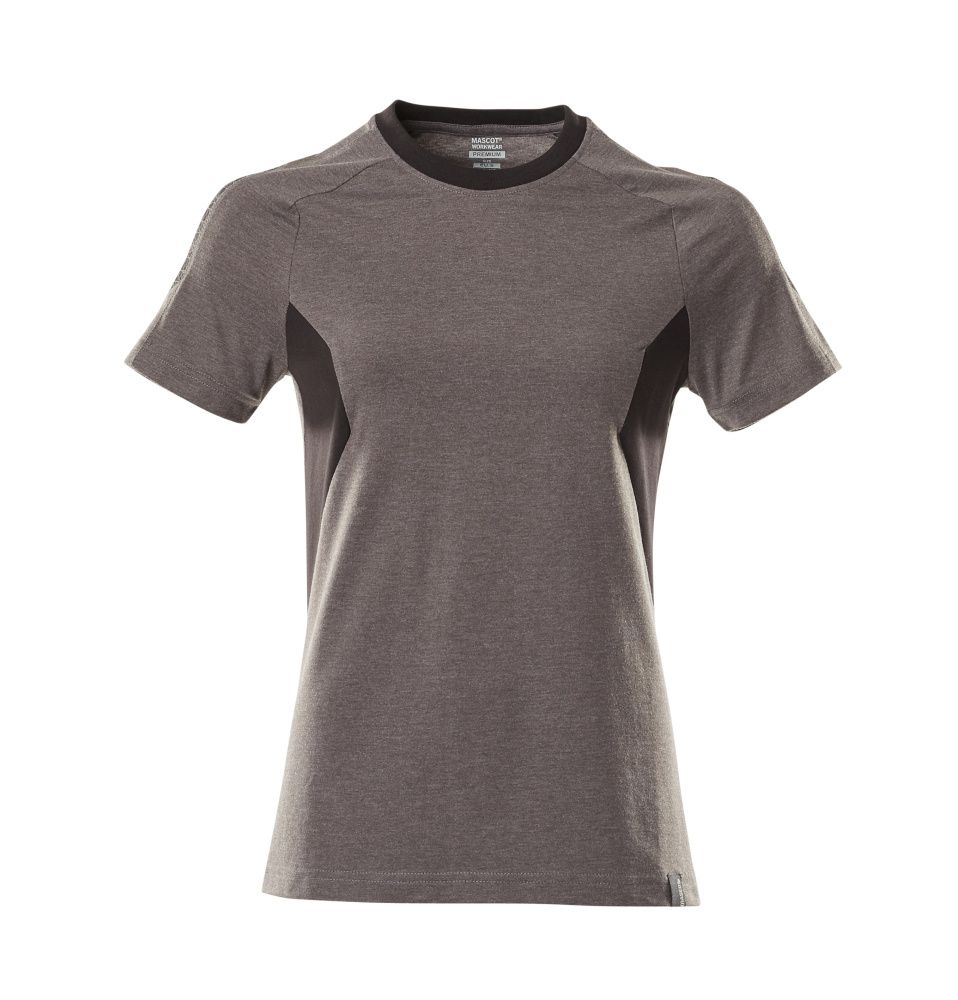 Damen-Passform T-Shirt ACCELERATE Dunkelanthrazit/Schwarz 4XLONE