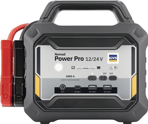Starthilfegerät NOMAD POWER PRO 12/24V Ladespannung 12/24V Startstrom 2300 A GYS