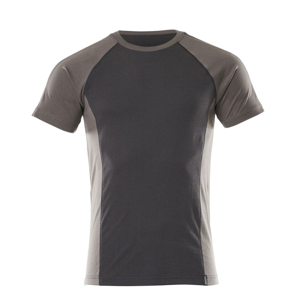 T-Shirt UNIQUE Schwarz/Dunkelanthrazit L