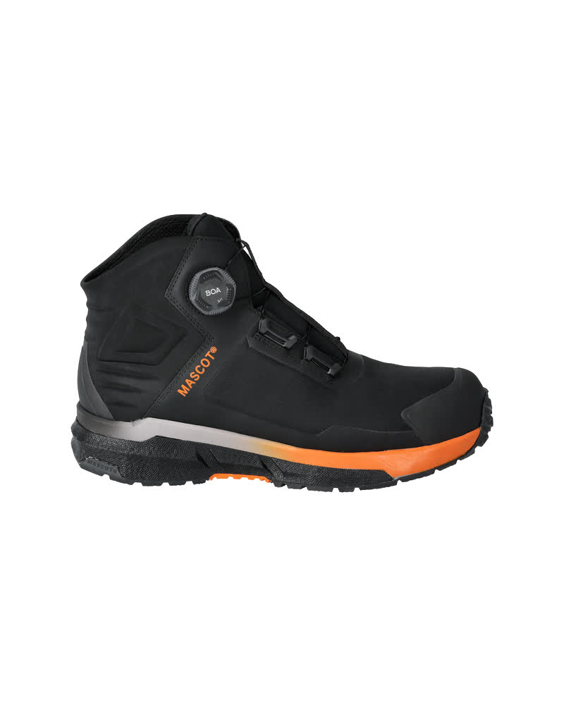 Sicherheitsstiefel FOOTWEAR CUSTOMIZED Schwarz/Hellorange 0838