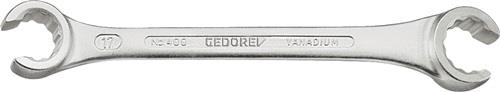 Doppelringschlüssel 400 10x11mm 150mm offen,m.6kant GEDORE