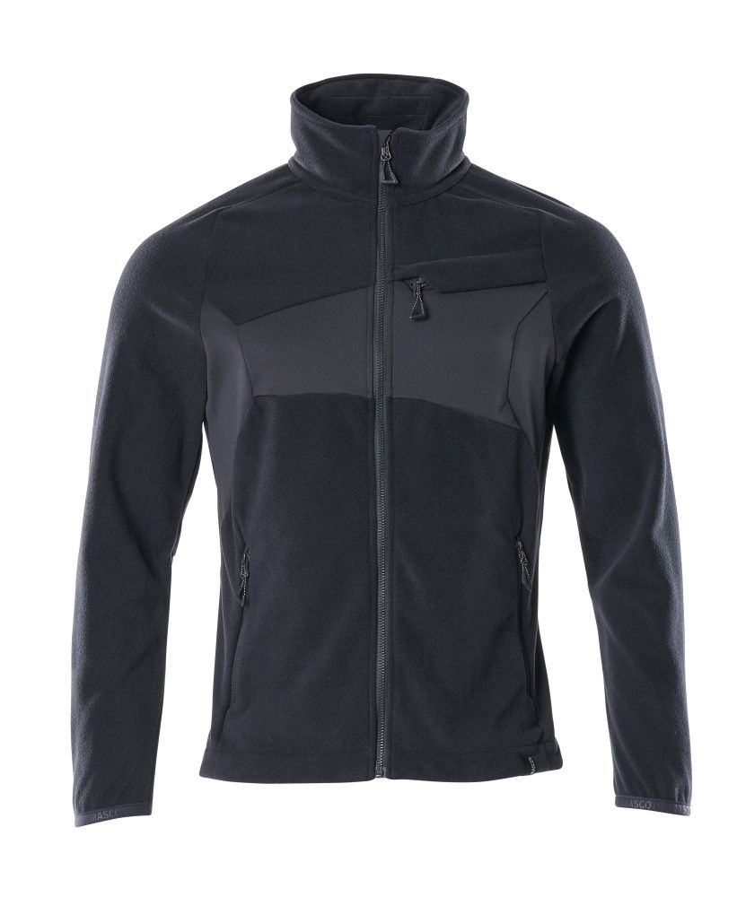 Fleecejacke ACCELERATE Schwarzblau 2XL