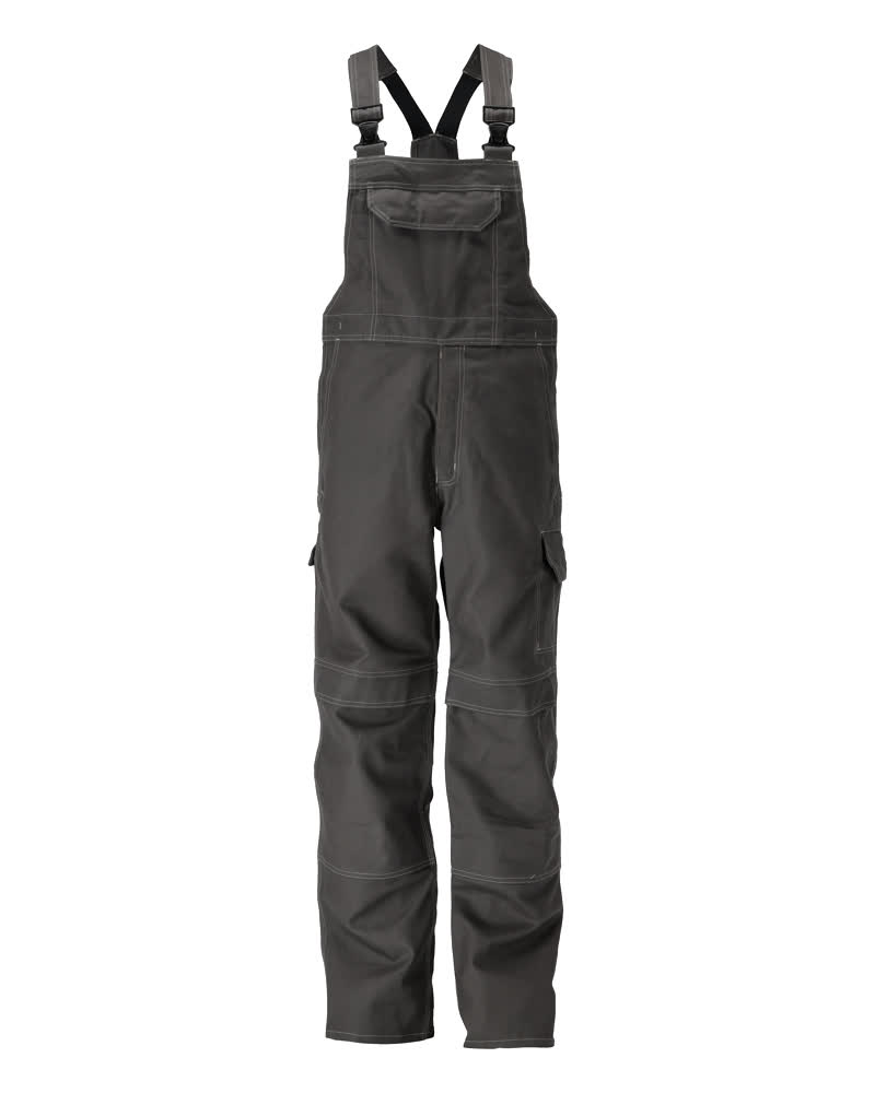 Latzhose mit Knietaschen MULTISAFE Dunkelanthrazit 90C52