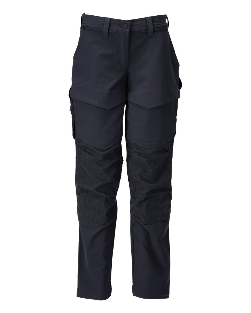 Damen-Passform DIAMOND Hose mit Knietaschen CUSTOMIZED Schwarzblau 82C50