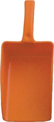 Handschaufel PP orange Blattmaß 190x140x75mm CEMO