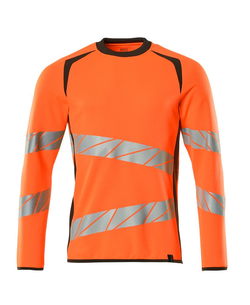 Sweatshirt ACCELERATE SAFE Hi-vis Orange/Dunkelanthrazit XL ONE
