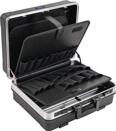Schalenkoffer B470xT200xH365mm 34,3l ABS-Ku.Alu-Rahmen TECWERK