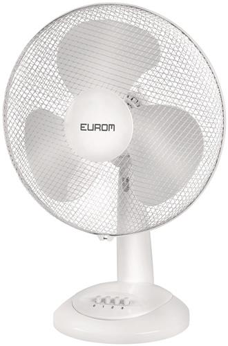 Tischventilator H.555mm 220-240V 50 Hz 45 W Weiß EUROM