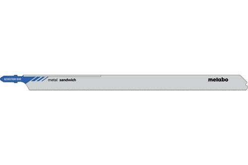 StichSägeblattsandwich metal Nutz-L.220mm Zahnt1,1mm BiM gefr.geschr. 5St./Karte