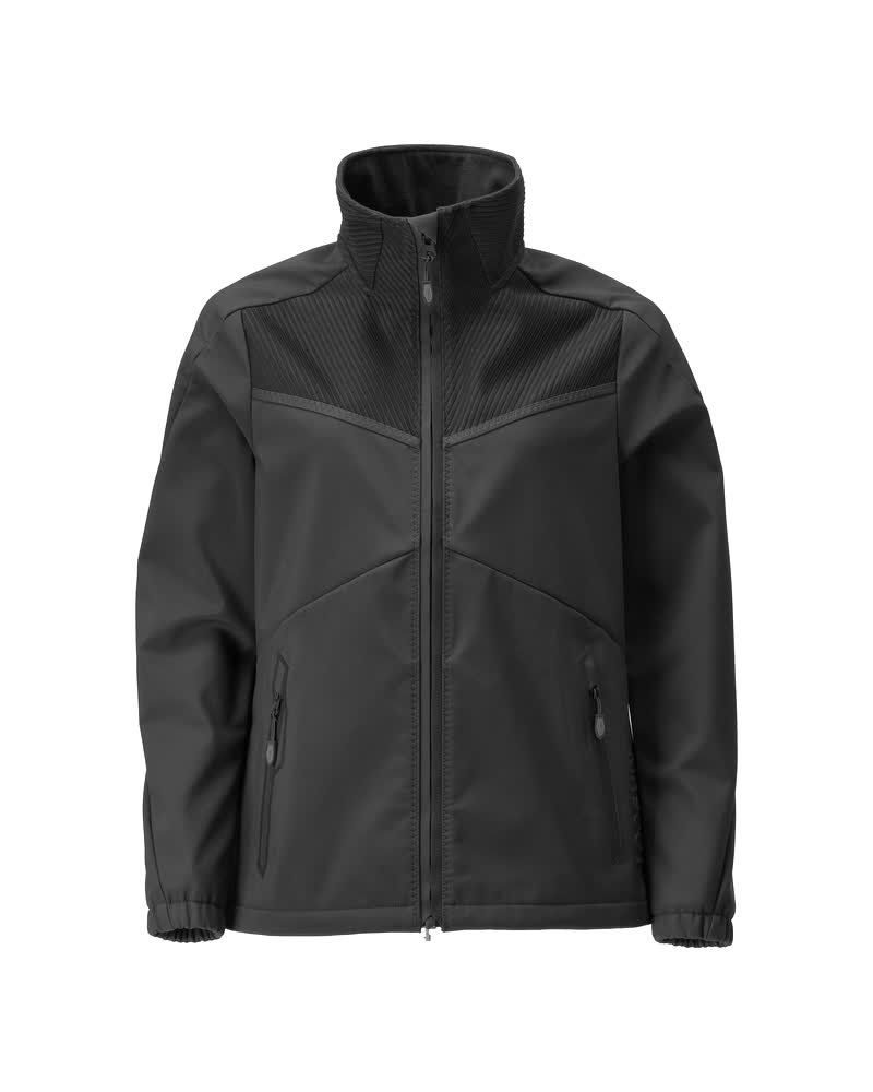 Damen-Passform Softshelljacke CUSTOMIZED Schwarz 2XL
