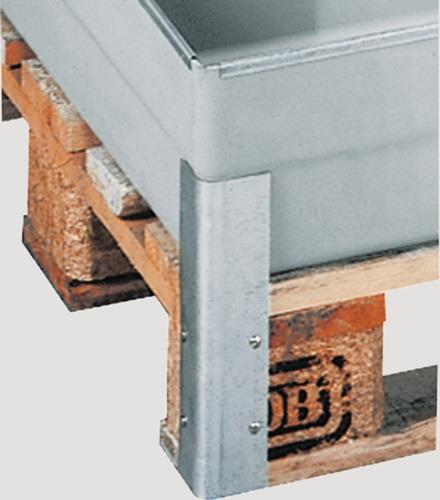 Befestigungswinkel z.Verbinden v.GFK-Auffangwannen CEMO