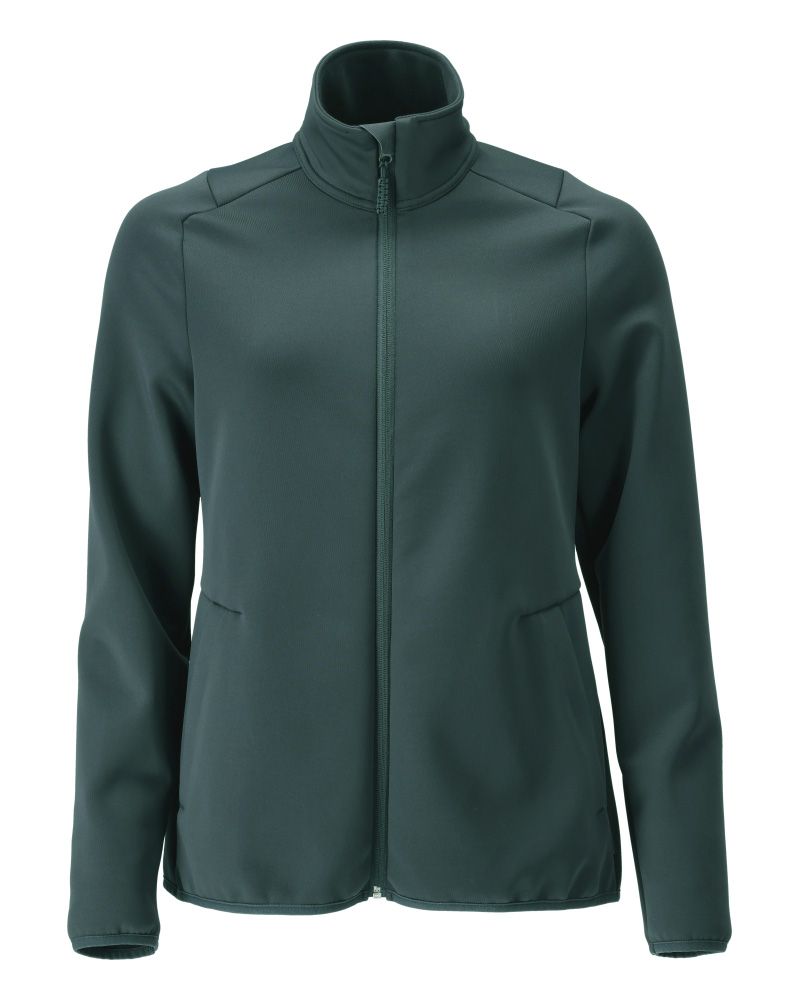 Damen-Passform Fleecejacke CUSTOMIZED Waldgrün 2XL