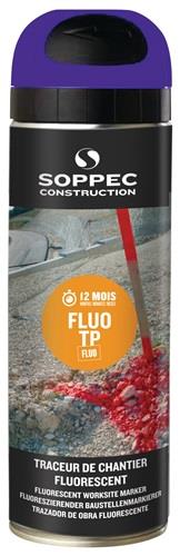 Baustellenmarkierspray FLUO TP neonblau 500ml Spraydose SOPPEC