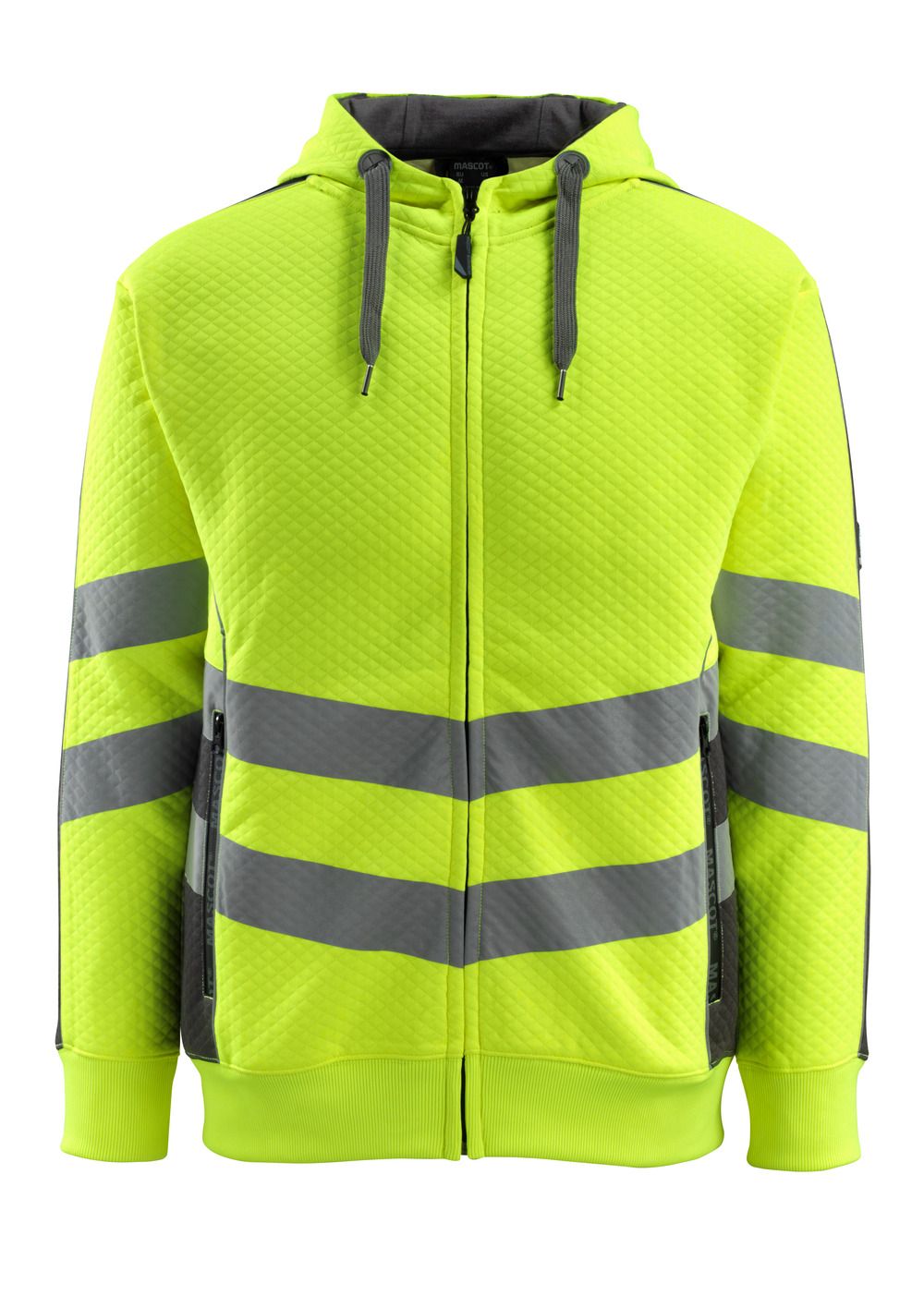 Kapuzenpullover mit Reißverschluss SAFE SUPREME Hi-vis Gelb/Dunkelanthrazit 4XL