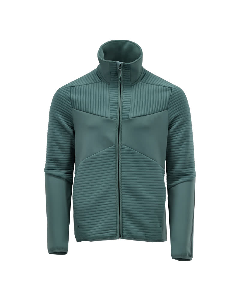Fleecejacke CUSTOMIZED Hell Waldgrün XS