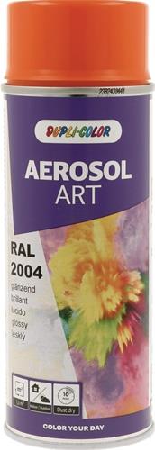Buntlackspray AEROSOL Art reinorange glänzend RAL 2004 400ml Spraydose
