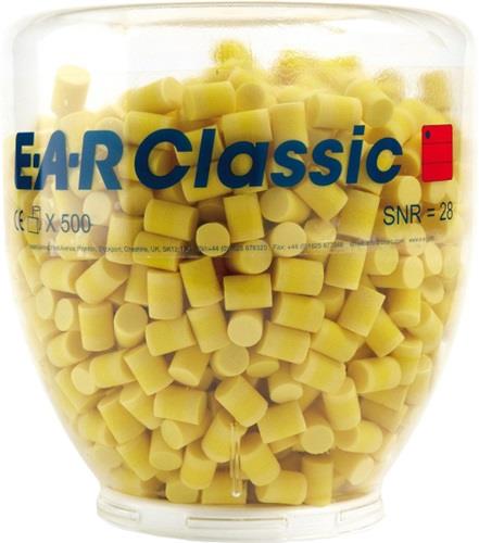 Gehörschutzstöpsel E-A-R™ Classic™ Refill EN352-2:2020 SNR 31 dB 500PA/Dispenser