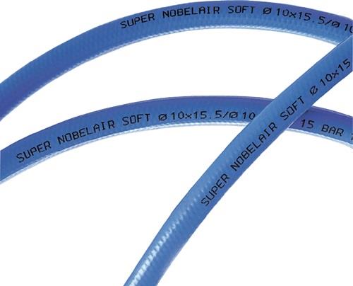 Druckluftschlauch Super Nobelair® Soft ID 6,3mm AD 11mm L.50m blau
