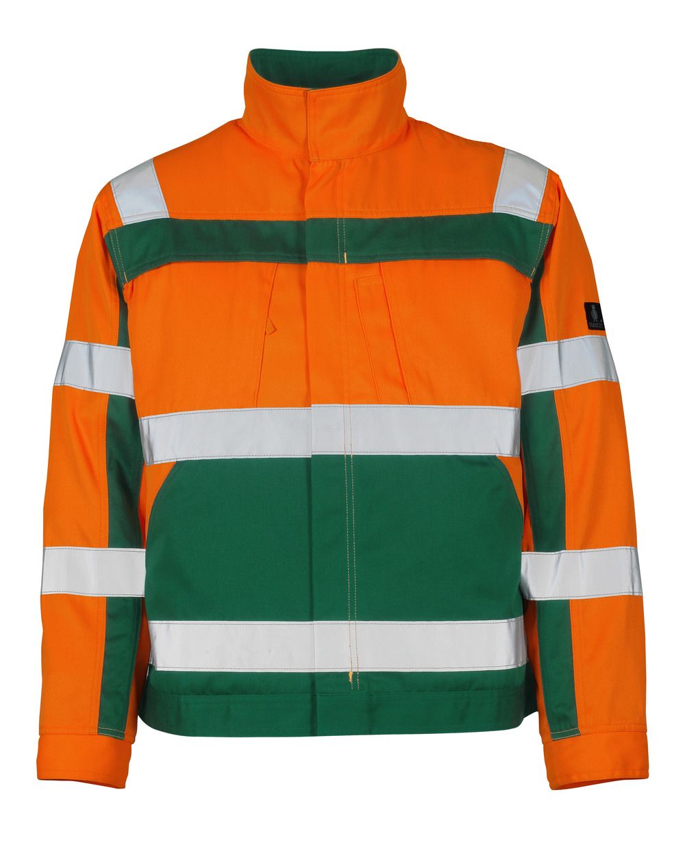 Jacke SAFE COMPETE Hi-vis Orange/Grün L