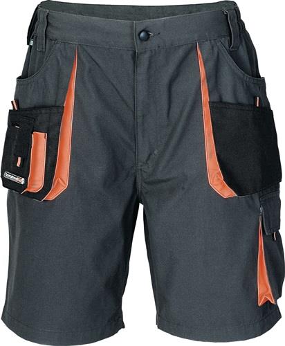 Herrenshorts Gr.48 dunkelgrau/schwarz/orange TERRATREND