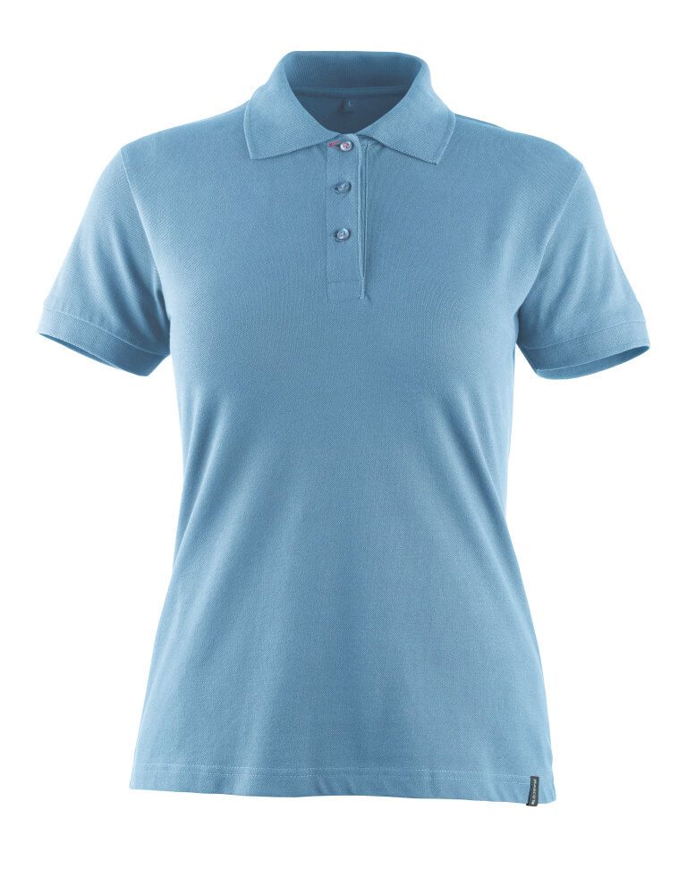 Damen-Passform Polo-Shirt CROSSOVER Hellblau M