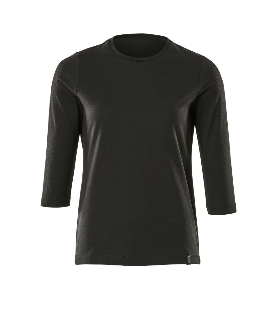 Damen-Passform T-Shirt CROSSOVER Vollschwarz 3XLONE