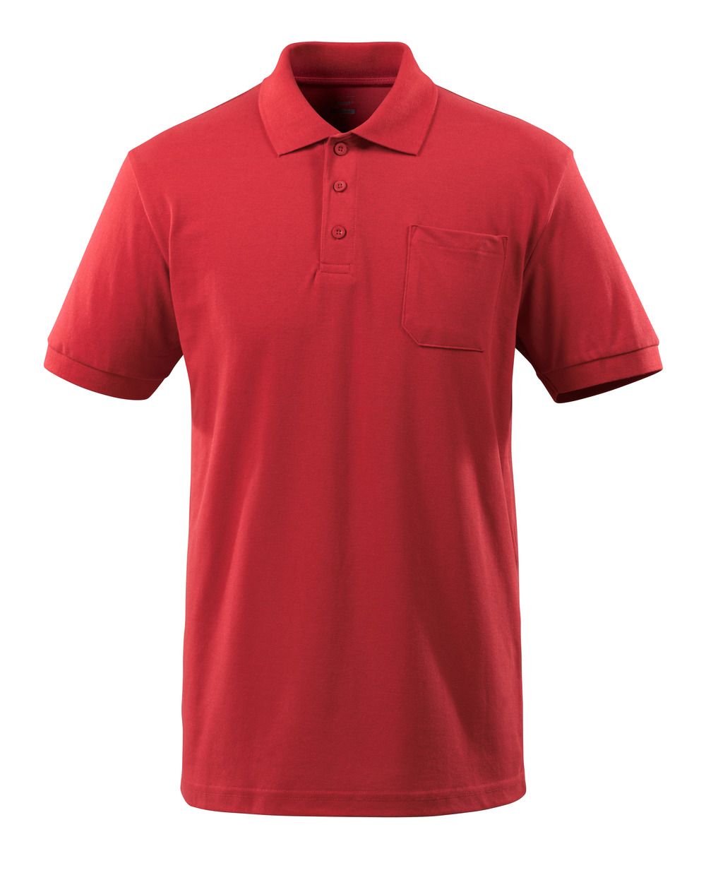 Polo-Shirt mit Brusttasche CROSSOVER Rot L