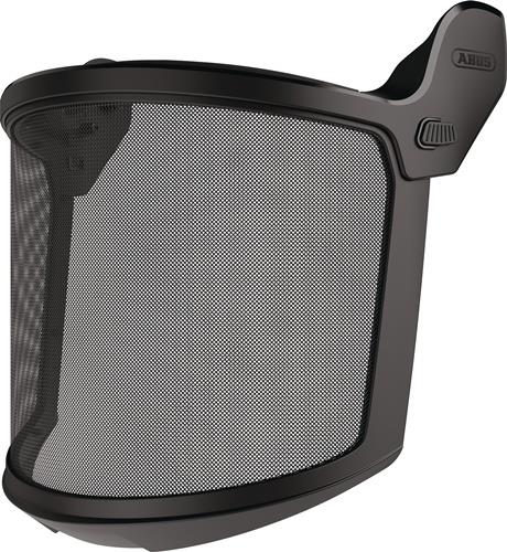 Vollvisier mesh Metall schwarz,mesh CE ISO 16321-3:2021 ABUS