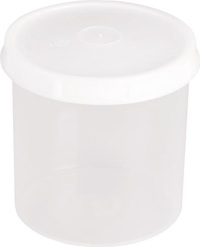 Dose 1000ml m.Schraubdeckel rd.natur H126xD125mm HÜNERSDORFF