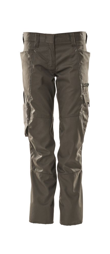 Damen-Passform PEARL Hose mit Schenkeltasche ACCELERATE Dunkelanthrazit 82C40