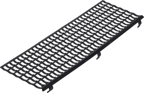 Laubfanggitter B.100-150mm L.1m schwarz PROTEKTOR