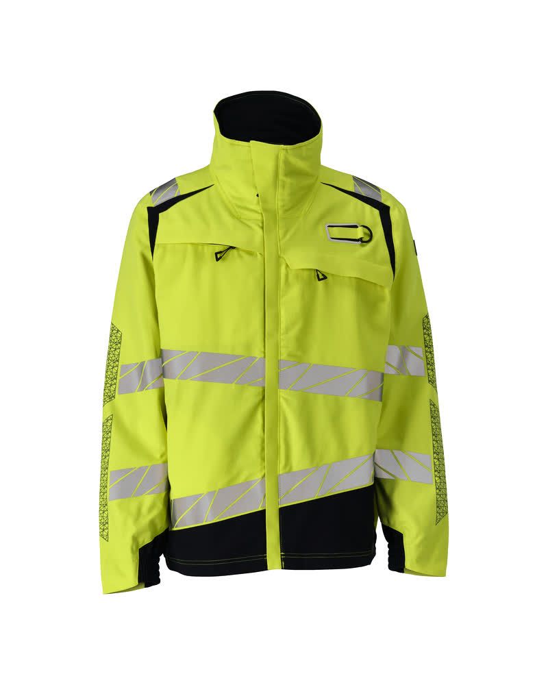 Jacke ACCELERATE MULTISAFE Hi-vis Gelb/Schwarzblau 4XL