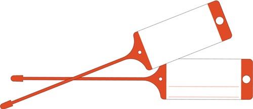 Warenanhänger rot neutral 100St./Karton EICHNER