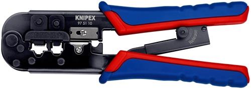 Crimpzange f.Westernstecker L.190mm KNIPEX