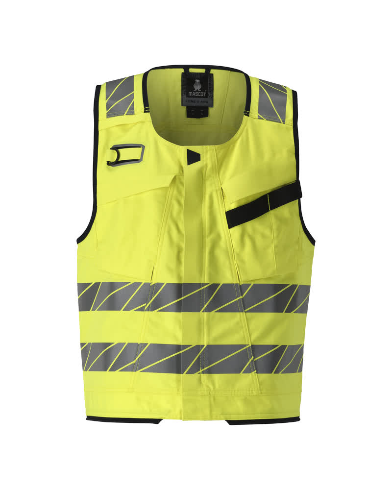 Werkzeugweste ACCELERATE MULTISAFE Hi-vis Gelb/Schwarzblau L