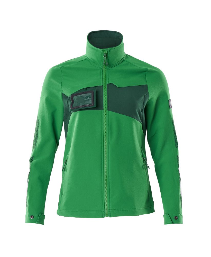 Damen-Passform Jacke ACCELERATE Grasgrün/Grün 4XL