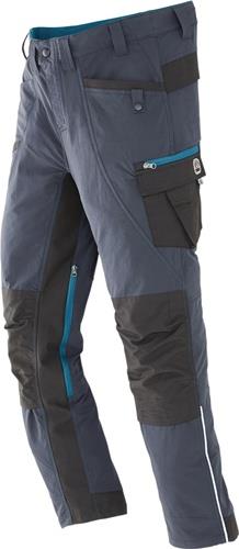 Arbeitshose Terrax Workwear Gr.48 anthrazit/petrol TERRAX