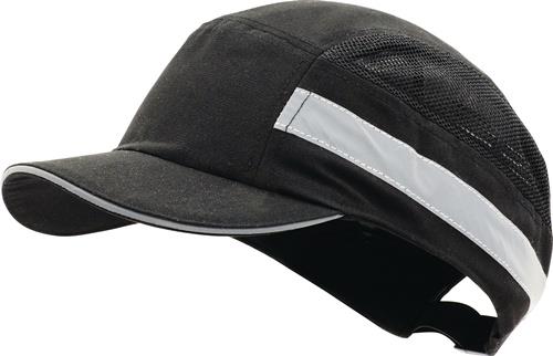 Anstoßkappe PLUS Base-Cap 52-65cm schwarz Schirmlänge 5cm EN 812:2012 PRO FIT