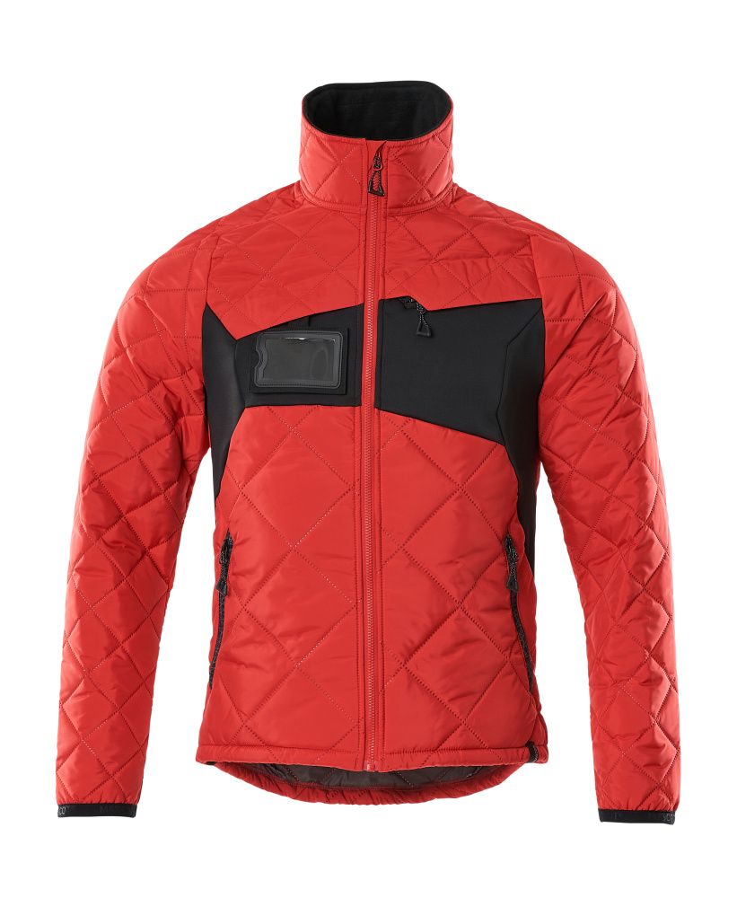Thermojacke ACCELERATE Verkehrsrot/Schwarz XL