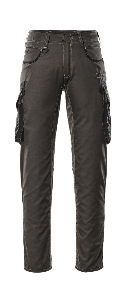 Hose mit Schenkeltaschen UNIQUE Dunkelanthrazit/Schwarz 82C50