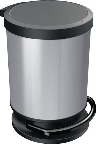 Tretabfallsammler PASO 20l B302xH432mm Ku.silber ROTHO
