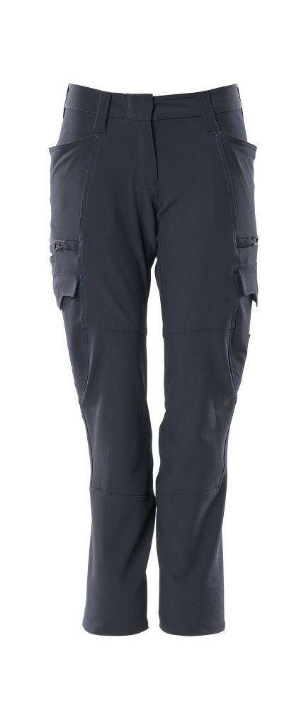 Damen-Passform DIAMOND Hose mit Schenkeltaschen ACCELERATE Schwarzblau 76C34