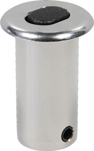 Bodenbuchse B 9003 Messing-Gehäuse vern.Kunststoff-Abdeckung