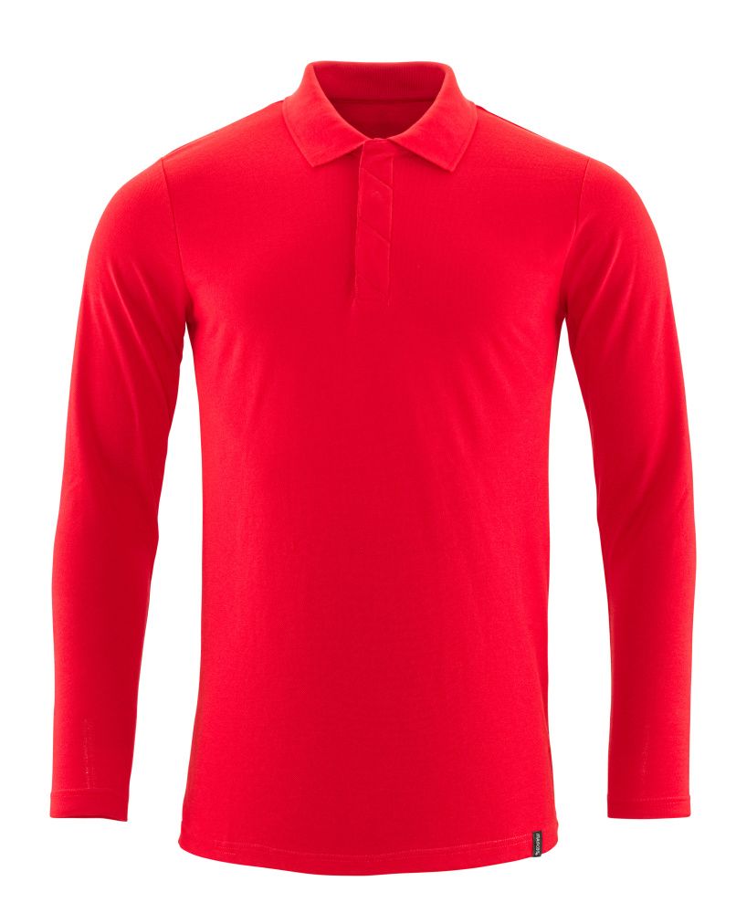 Polo-Shirt, Langarm CROSSOVER Verkehrsrot 2XLONE
