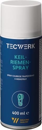 Keilriemenspray hellgelb 400ml Spraydose TECWERK