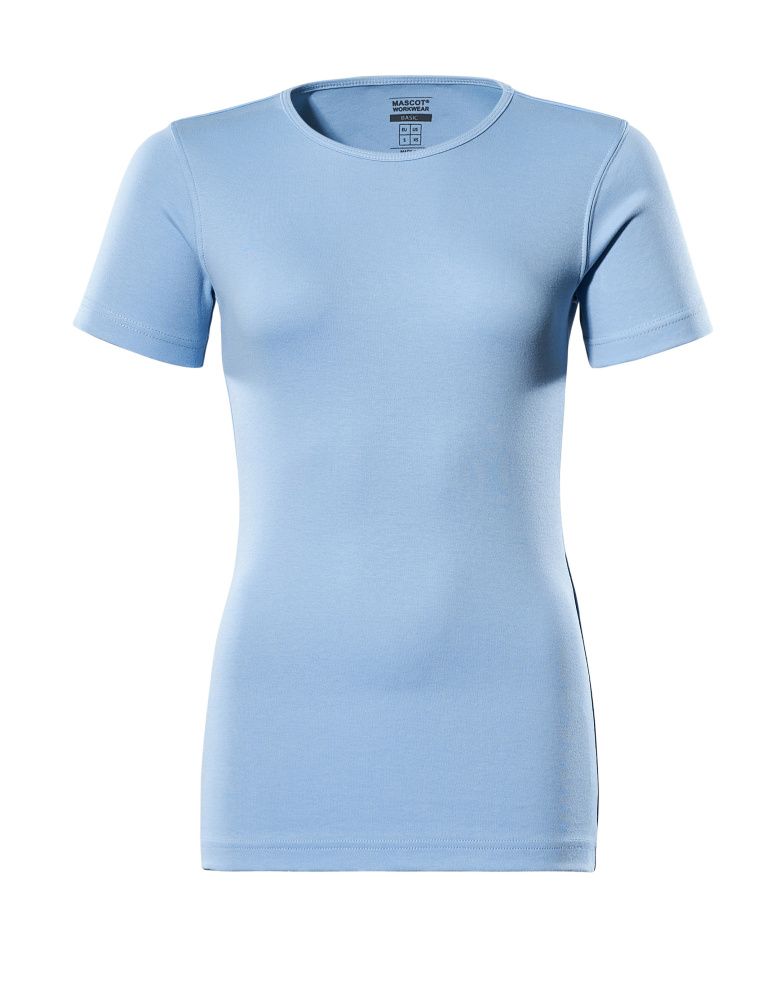 Damen-Passform T-Shirt CROSSOVER Hellblau XS