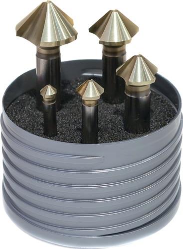 Kegelsenkersatz DIN 335C 90Grad EUC 6,3-25mm HSS spezial 5-tlg.Ku.-Box BECK