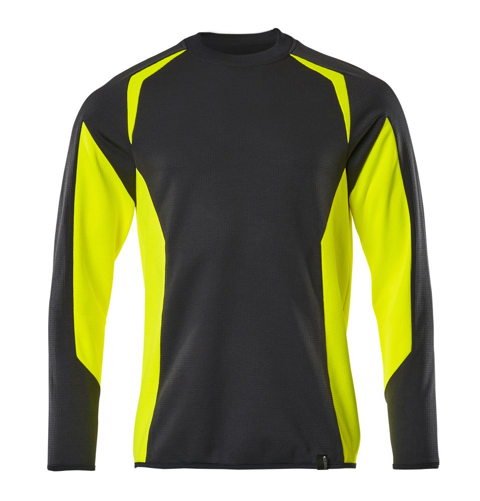 Sweatshirt ACCELERATE SAFE Schwarz/Hi-vis Gelb 5XL
