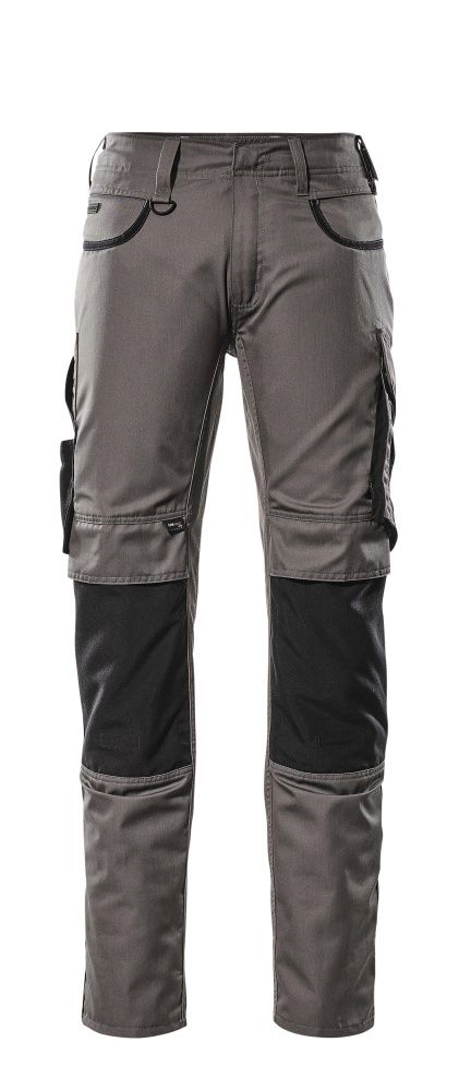 Hose mit Knietaschen UNIQUE Anthrazit/Schwarz 82C44